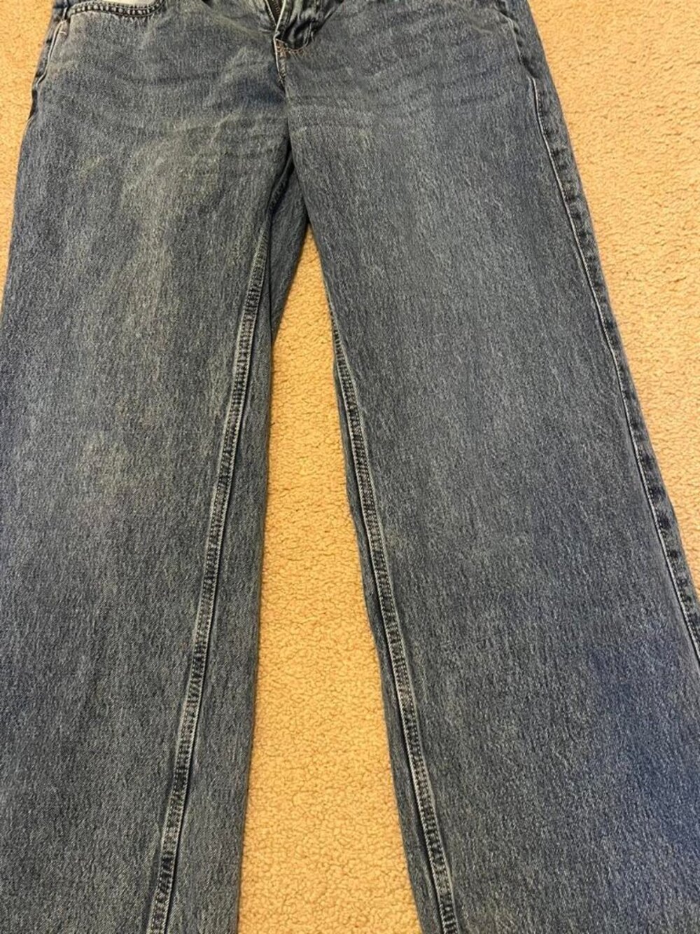 Hollister Co. Women's Blue and Navy Jeans